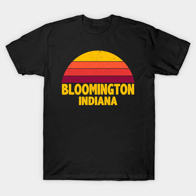 Vintage Retro BLOOMINGTON INDIANA Bloomington Indiana TShirt